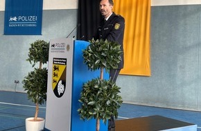 Hochschule für Polizei Baden-Württemberg: POL-HfPolBW: Feierliche Vereidigung des Polizeinachwuchses beim Institutsbereich Ausbildung Bruchsal