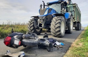 Polizeiinspektion Hildesheim: POL-HI: Mobiltelefon und Alkohol am Steuer führen zu schwerem Verkehrsunfall