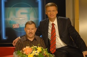 SKL - Millionenspiel: Ein ganz besonderes Geburtstagsgeschenk: Rüdiger Voigt gewinnt bei der SKL-Show an seinem 46. Geburtstag 5 Millionen Euro
