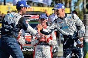 Ford-Werke GmbH: Ford Fiesta WRC-Piloten bauen mit Podestplätzen bei der Spanien-Rallye ihre WM-Führung aus (FOTO)