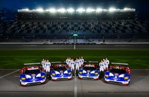Ford-Werke GmbH: Ford Chip Ganassi Racing bereit für die Rolex 24 von Daytona