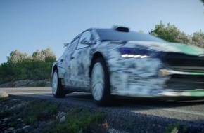 Neue Generation des ŠKODA FABIA Rally2 profitiert von hervorragender Aerodynamik des Serienmodells Neue Generation des ŠKODA FABIA Rally2 profitiert von hervorragender Aerodynamik des Serienmodells
