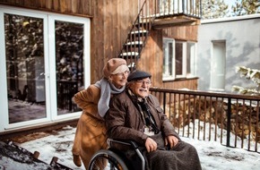 Wort & Bild Verlagsgruppe - Gesundheitsmeldungen: Pflege-Ratgeber: Unterwegs mit dem Rollstuhl - jetzt warm anziehen
