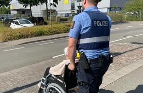 Polizeidirektion Pirmasens: POL-PDPS: 99-jährige Dame auf Abwegen