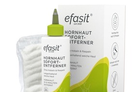 efasit: Jeder 2. Deutsche: Rund 40 Millionen Menschen in Deutschland leiden unter Hornhaut an den Füßen / efasit