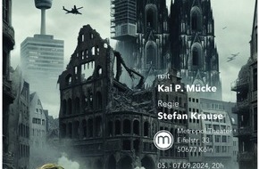 UNO-Flüchtlingshilfe e.V.: 5. September - Premiere im Metropol Theater, Köln: KRIEG - Stell dir vor, er wäre hier