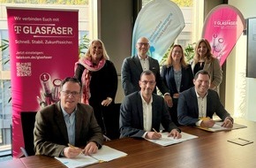 Deutsche Telekom AG: Gef&ouml;rderter Glasfaserausbau: Erste L&uuml;ckenschlussprojekte im Landkreis Esslingen starten