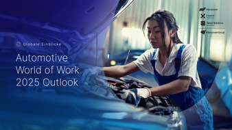 ManpowerGroup Deutschland GmbH: Autoindustrie im Umbruch / Deutschland zwischen Umstrukturierungen, E-Boom und Software-Revolution / ManpowerGroup Automotive World of Work 2025 Outlook veröffentlicht
