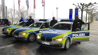 Polizei Düsseldorf: POL-D: Foto zum Termin - Vorstellung der neuen Streifenwagen