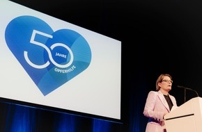 Weisser Ring e.V.: WEISSER RING feiert 50-j&auml;hriges Jubil&auml;um / Mehr als 680.000 Betroffene betreut, 170 Millionen Opferhilfe ausgezahlt / Collien Monica Fernandes ist prominentes Gesicht der Kampagne