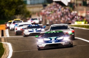 Ford-Werke GmbH: Ford Chip Ganassi Racing startet mit Sieg beim Sechsstundenrennen von Spa in die neue WEC-Saison