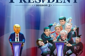 Sky Deutschland: Staffel drei der Showtime-Animationsserie "Our Cartoon President" im November bei Sky