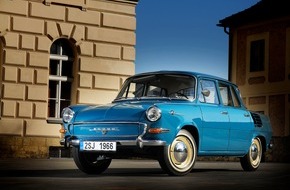 Skoda Auto Deutschland GmbH: Eine Legende feiert Geburtstag: SKODA 1000 MB wird 50 Jahre alt (FOTO)