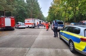 Polizeidirektion Göttingen: POL-GOE: Gemeinsame Großübung der Polizeidirektion Göttingen mit dem Landkreis Nienburg/Weser