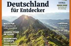 Motor Presse Stuttgart, OUTDOOR: OUTDOOR bietet 76-Seiten-Extra zum Thema Nachhaltigkeit
