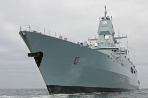 Deutsche Marine - Pressemeldung: Fregatte Hessen beendet Hafenaufenthalt in Riga
