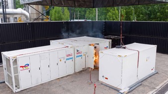 Saft: Saft successfully completes large-scale fire testing of its I-Flex battery energy storage system