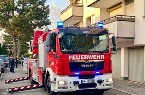 Feuerwehr Iserlohn: FW-MK: Brand in Wohnung - Eine Person gerettet
