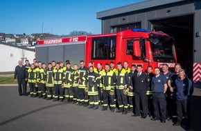 Freiwillige Feuerwehr Finnentrop: FW Finnentrop: Drittes Modul der feuerwehrtechnischen Grundausbildung erfolgreich beendet