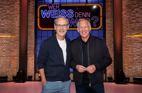 ARD Das Erste: Das Moderatoren-Duell: Johannes B. Kerner und Reinhold Beckmann bei "Wer weiß denn sowas?" / Das Wissensquiz vom 13. bis 17. Juni 2022, um 18:00 Uhr im Ersten