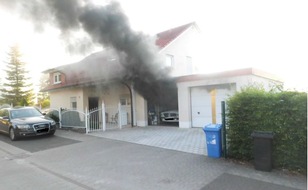 Polizeipräsidium Westpfalz: POL-PPWP: Brand in Einfamilienhaus