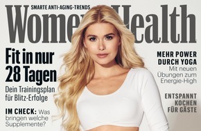 Motor Presse Hamburg WOMEN'S HEALTH: Pamela Reif verrät Women's Health ihren besten Tipp gegen Trainingsfaulheit: "Nach fünf Minuten darf ich aufhören."