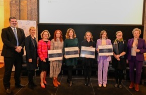 L'ORÉAL Deutschland GmbH: For Women in Science ehrt vier herausragende Wissenschaftlerinnen