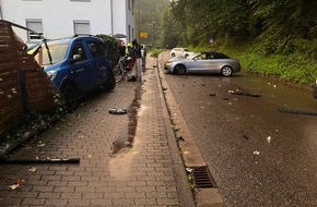 Polizeidirektion Pirmasens: POL-PDPS: Unfall unter Alkoholeinwirkung - Beifahrer verletzt