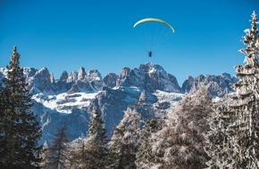 Trentino Marketing S.r.l.: Von Snowkiting bis Paragliding im Trentino