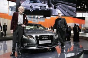 Audi AG: "A yelled Hello" bei der Weltpremiere des Audi A5