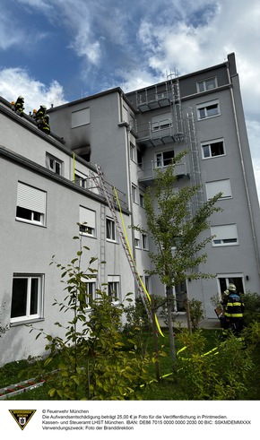 FW-M: Wochenendrückblick der Feuerwehr München für den 29. bis 31. August 2025
