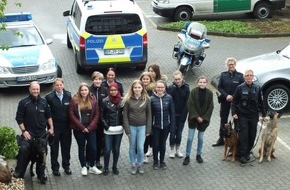 Bundespolizeidirektion Sankt Augustin: BPOL NRW: Girl's Day bei der Bundespolizeiinspektion Kleve und im Bundespolizeirevier Kempen