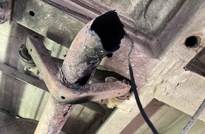 Kreispolizeibeh&ouml;rde M&auml;rkischer Kreis: POL-MK: Kontrolle eines schrottreifen Sprinters