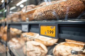 Kaufland: Jetzt auch in allen Filial-Bäckereien: Kaufland geht bei digitalen Preisschildern nächsten Schritt