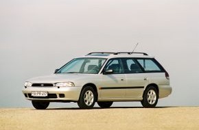 SUBARU Deutschland GmbH: 25 Jahre Subaru Legacy und Outback: Stille Stars und sensationelle Rekordjäger
