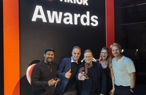a&o HOTELS and HOSTELS: a&o gewinnt TikTok Award 2025 für "Greatest Performance"