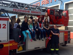 FW-ME: Girlsday bei der Feuerwehr Erkrath