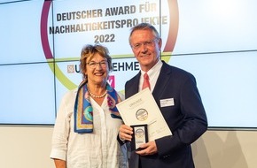 LBS West: LBS-VORAUSDENKER-Wettbewerb gewinnt "Deutschen Award für Nachhaltigkeitsprojekte 2022" / Bundesweite Auszeichnung für Nachhaltigkeits-Initiative der LBS West