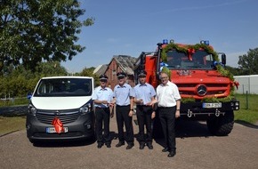 Kreisfeuerwehrverband Lüchow-Dannenberg e.V.: FW Lüchow-Dannenberg: Neue Einsatzfahrzeuge an die Ortsfeuerwehr Jameln übergeben +++ Samtgemeinde investiert rund 400.000 EUR +++ das Land unterstützt mit 50%