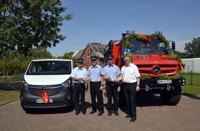 Kreisfeuerwehrverband Lüchow-Dannenberg e.V.: FW Lüchow-Dannenberg: Neue Einsatzfahrzeuge an die Ortsfeuerwehr Jameln übergeben +++ Samtgemeinde investiert rund 400.000 EUR +++ das Land unterstützt mit 50%