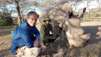 ZDF: Hannes Jaenickes neue ZDF-Doku über bedrohte Nashörner (FOTO)