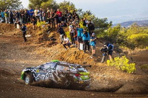 Akropolis-Rallye Griechenland: Škoda Fahrer Andreas Mikkelsen siegt dank starker Aufholjagd in der WRC2