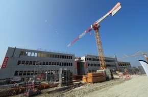 NORMA: NORMA Frankreich: Der Discounter hat seine neue Landeszentrale mit Logistikzentrum im Rohbau fertiggestellt! / Nürnberger Handelsunternehmen feiert großes Richtfest im Nachbarland (FOTO)