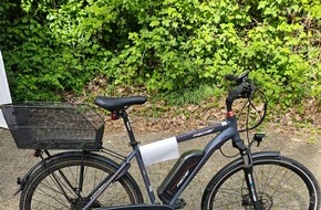 Kreispolizeibeh&ouml;rde Unna: POL-UN: Werne - Polizei sucht Eigent&uuml;mer eines Pedelecs