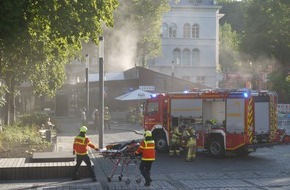 Feuerwehr Stolberg: FW-Stolberg: Brand in Gastronomiebetrieb