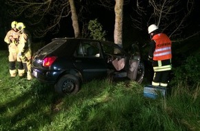 Feuerwehr Stolberg: FW-Stolberg: Schwerer Verkehrsunfall auf der Landesstraße 12 zwischen Gressenich und Mausbach