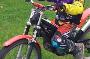Polizei Bielefeld: POL-BI: Unbekannte entwenden Motorrad