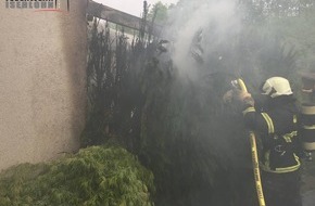 Feuerwehr Iserlohn: FW-MK: Brand am Gebäude
