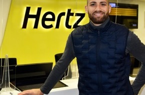 Ferris Bühler Communications: Kariem Hussein est le nouvel ambassadeur de la marque Hertz Suisse