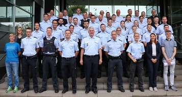 Polizeipräsidium Ludwigsburg: POL-LB: Das Polizeipräsidium Ludwigsburg begrüßt 31 neue Kolleginnen und Kollegen